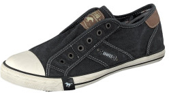 MUSTANG, 4058-405-9 - pánské černé tenisky