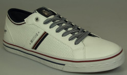 MUSTANG, 4147-308-1 - pánské bílé tenisky