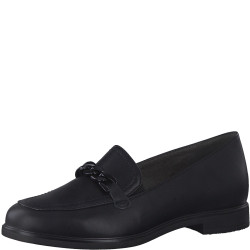 JANA, 8-24262-20 022 - dámské černé mokasíny