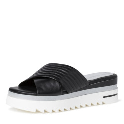 MARCO TOZZI, 2-27212-28 002 - dámské černé pantofle