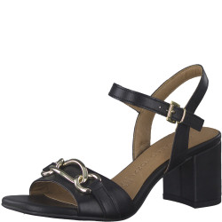 MARCO TOZZI, 2-28363-20 001 - dámské černé sandály