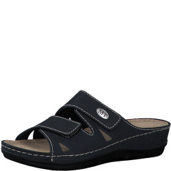 MARCO TOZZI, 2-27512-42 805 - dámské modré pantofle