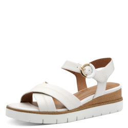 TAMARIS, 1-28202-42 117 - dámské bílé sandály