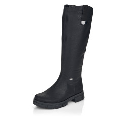 RIEKER, Y7190-00 - dámské černé kozačky