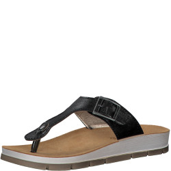 MARCO TOZZI, 2-27409-24 033 dámské černé žabky, vycházková obuv