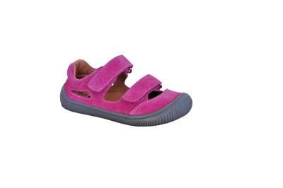 PROTETIKA, BERG fuxia - dívčí barefoot sandály