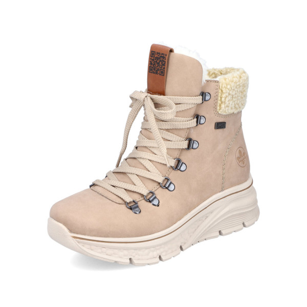 detail RIEKER, 48034-20 - dámská kotníková obuv