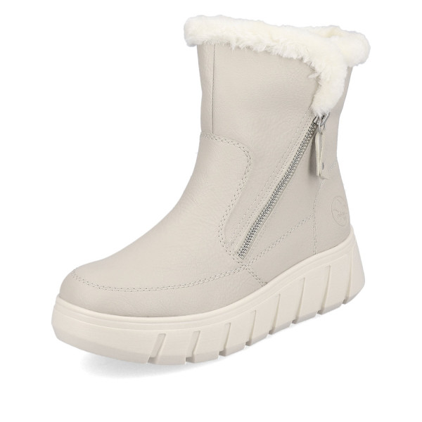 detail RIEKER, Y3581-60 - dámská zimní kotníková obuv