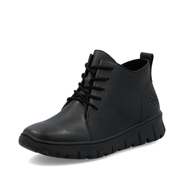 detail RIEKER, N1331-00 - dámská kotníková obuv