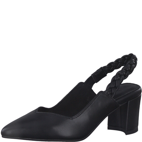 detail MARCO TOZZI, 2-29604-20 001 - dámské černé lodičky