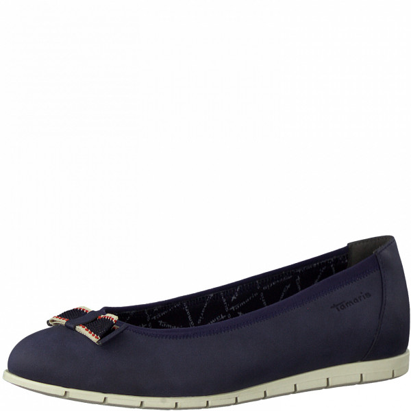 detail TAMARIS, 1-22102-26 890 - dámské modré baleríny
