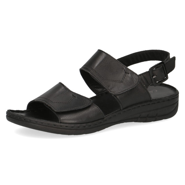 detail CAPRICE, 9-28713-42 022 - dámské černé sandály