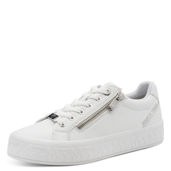 detail MARCO TOZZI, 2-23753-46 100 - dámské bílé tenisky