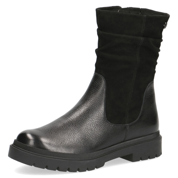 detail CAPRICE, 9-25453-27 019 - dámské černé polokozačky