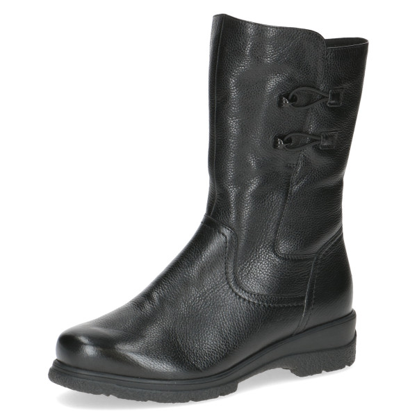 detail CAPRICE, 9-26410-41 02B - dámské černé polokozačky