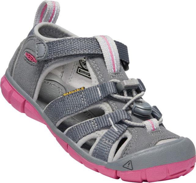 detail KEEN, SEACAMP II CNX grey/rose - dívčí sandály