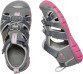 náhled KEEN, SEACAMP II CNX grey/rose - dívčí sandály