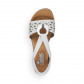 náhled RIEKER, 64677-80 - dámské bílé sandály