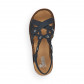 náhled RIEKER, 60865-14 - dámské modré sandály