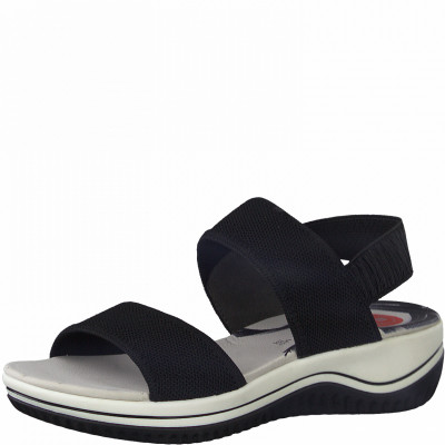 JANA, 8-28729-28 001 - dámské černé sandály