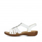 náhled RIEKER, 60839-80 - dámské bílé sandály