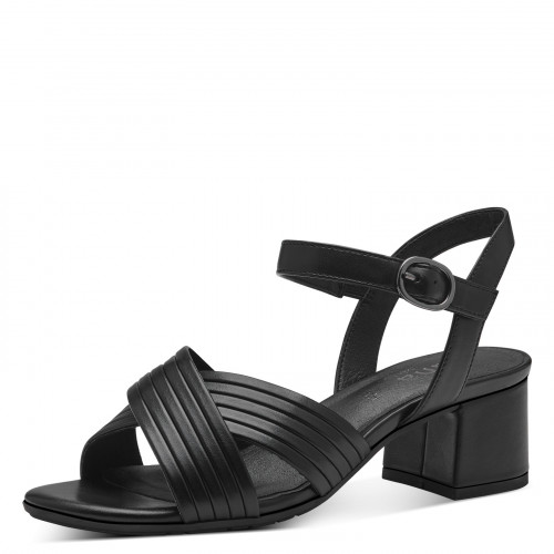 JANA, 8-28366-42 007 - dámské černé sandály