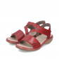 náhled RIEKER, 65964-35 - dámské červené sandály