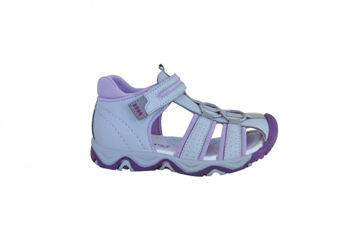 detail PROTETIKA, ART purple, dívčí sandály, vycházková obuv