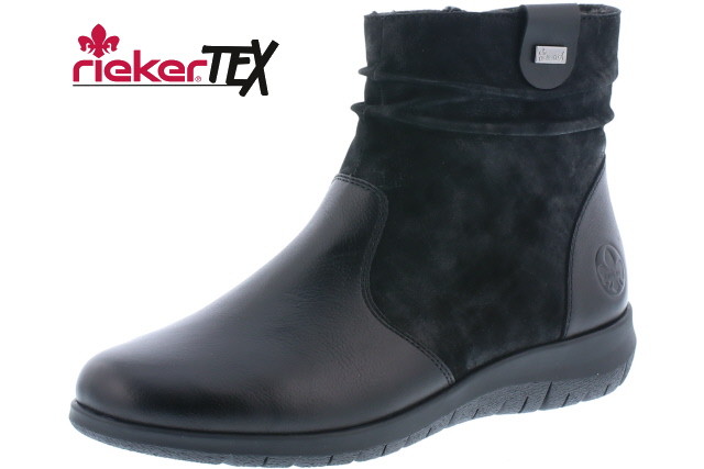 detail RIEKER, X0181-00 dámská zimní vycházková obuv