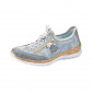 náhled RIEKER, N4263-12 dámské modré tenisky, vycházková obuv
