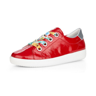 REMONTE, D1400-33 dámské červené tenisky, vycházková obuv