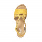 náhled RIEKER, V6216-68 dámské žluté sandály, vycházková obuv