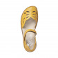 náhled RIEKER, M0967-68 dámské žluté polobotky, vycházková obuv