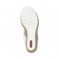 náhled RIEKER, 619B9-80 dámské bílé sandály, vycházková obuv