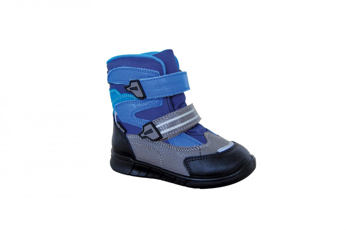 detail PROTETIKA, MARON blue, velikost 31-36 - chlapecká zimní obuv