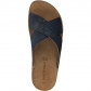 náhled MARCO TOZZI, 2-27410-24 844 dámské modré pantofle, vycházková obuv